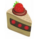 Sticker Gateau Fraise Pistache