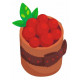 Sticker Gateau Myrtille