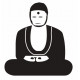 Sticker Bouddha