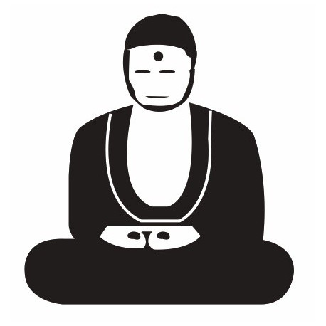 Sticker Bouddha