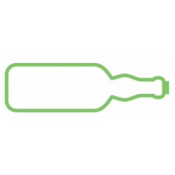 Autocollant Bouteille Mer