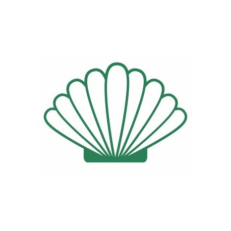 Autocollant Coquillage Mer