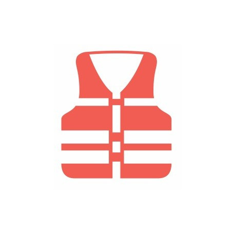 Autocollant Gilet de Sauvetage