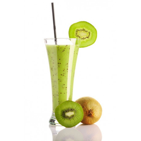 Sticker verre smoothie kiwi