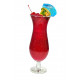 Sticker verre cocktail hurricane