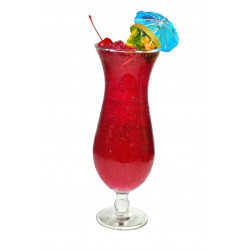 Sticker verre cocktail hurricane