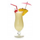 Autocollant verre cocktail pina colada