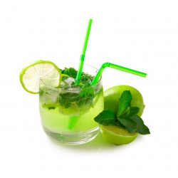 Sticker muraux verre mojito vodka menthe