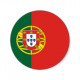 Sticker Portugal rond logo