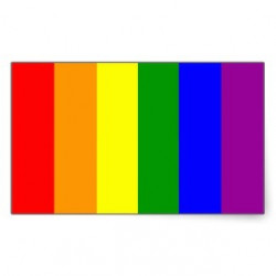 Sticker drapeau Gay