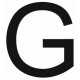 Sticker lettre G