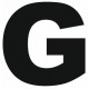 Sticker lettre G