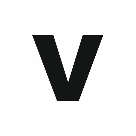 Sticker lettre V