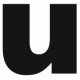 Sticker lettre U gras