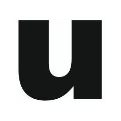 Sticker lettre U gras