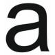 Sticker lettre A