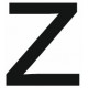 Sticker lettre Z