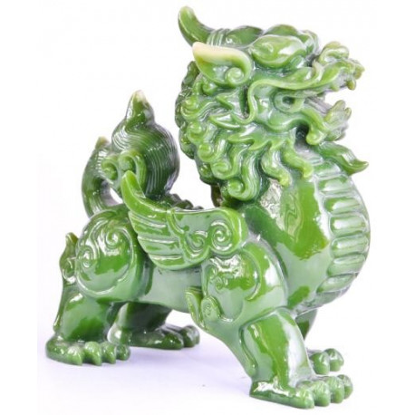 Sticker bouddha dragon