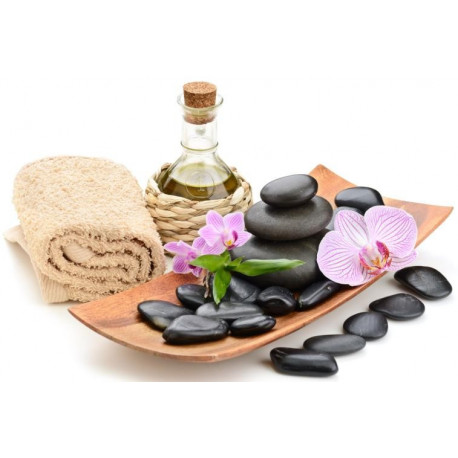 Sticker galet zen serviette