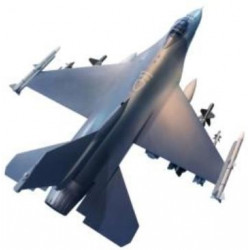 Sticker mural avion de chasse