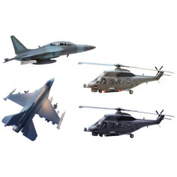 Sticker mural avions de chasse