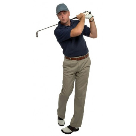 Autocollant golfeur entraineur