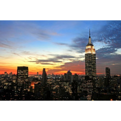 Sticker Amérique New York