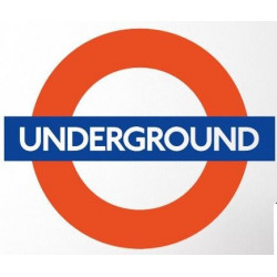 Sticker underground métro