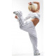 Sticker mural danseuse hip hop