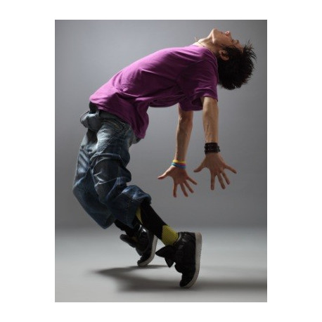 Sticker danseur hip hop