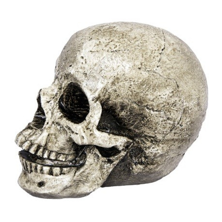 Autocollant Tête de mort moto