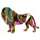 Sticker lion