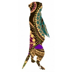 Sticker afrique animal