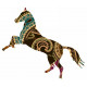 Sticker cheval decoratif