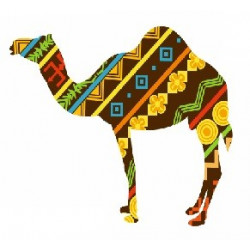 Sticker chameau