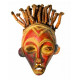 Autocollant masque africain