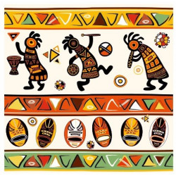 Sticker mural afrique