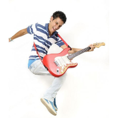 Sticker mural guitariste