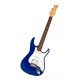 Sticker guitare bleue