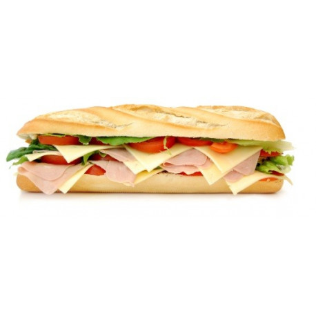 Sticker sandwich jambon tomate