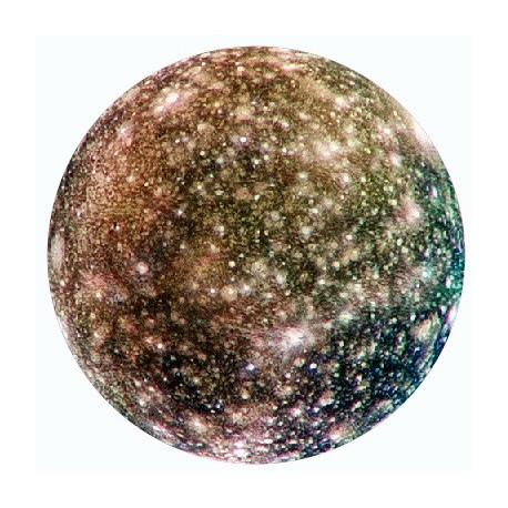 Sticker planète callisto