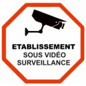 Autocollant vidéosurveillance