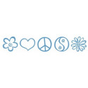 Stickers Peace and Love