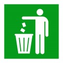 Autocollant Poubelle