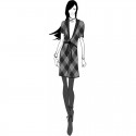 Stickers Fashion mode
