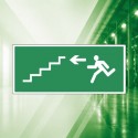 Panneaux d'escalier de secours
