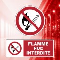 Flamme nue interdite